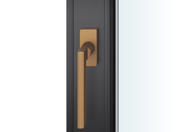 FSB 1035 Fenstergriff Aluminium gestrahlt, bronzefarbig eloxiert (0410)