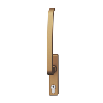 FSB 1163 Hebeschiebetürgriff Aluminium gestrahlt, bronzefarbig eloxiert (0410)