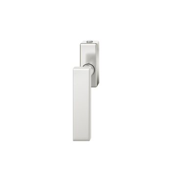 FSB 1003 Fenstergriff mit Knopfverriegelung Aluminium naturfarbig (0105)