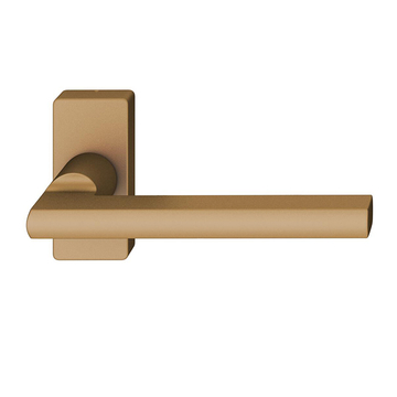 FSB 1035 Rahmentürdrücker Aluminium gestrahlt, bronzefarbig eloxiert (0410)