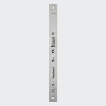 Jansen Fallenriegel-Schloss (Panik-Funktion E, Einfachverriegelung f. 2-flg. Türen) 555.827