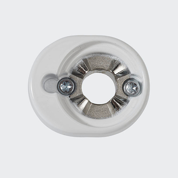 RC Befestigungsrosette RAL 9016 (Verkehrsweiß)
