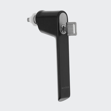RC Fenstergriff RAL 9005 (Tiefschwarz)