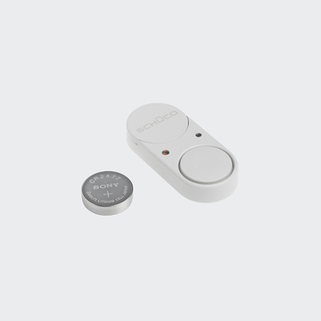 Schüco SoundGuard Glasbruchmelder Weiß
