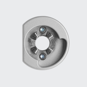SmartActive Befestigungsrosette Silber | Rechts