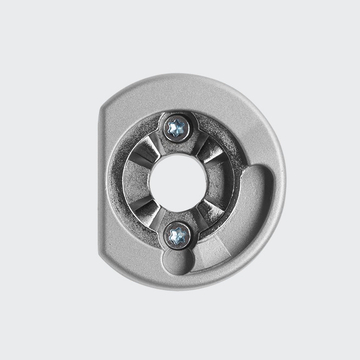 SmartActive RC Befestigungsrosette Silber | rechts