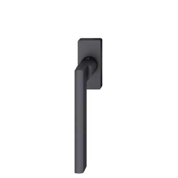 FSB 1035 Fenstergriff Aluminium gestrahlt, schwarz eloxiert (0810)