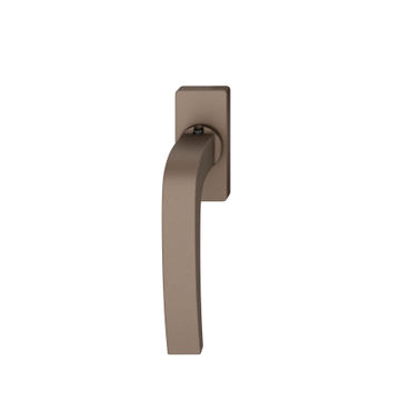 FSB 1163 Fenstergriff Aluminium gestrahlt, mittelbronzefarbig eloxiert (0510)