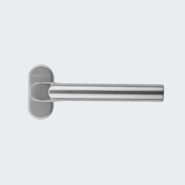 Türdrücker / Türgriff, gerade / Schüco 240038 