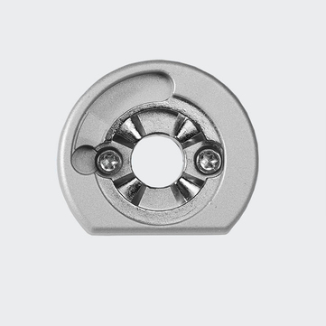 RC Befestigungsrosette Silber | Links