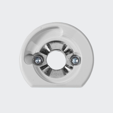 RC Befestigungsrosette RAL9010 (Reinweiß) | Links