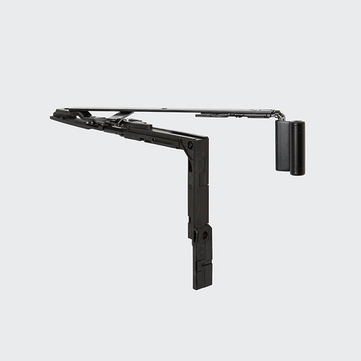 Dreh-Kipp-Schere Systembeschlag Schwarz | 250 mm