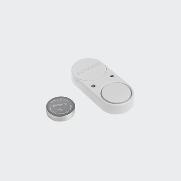 Schüco SoundGuard Glasbruchmelder Weiß