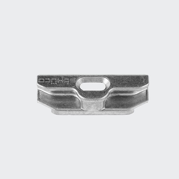 Riegelstück verstellbar Schüco VarioTec Silber