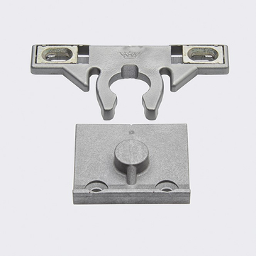 Stulp-Schnäpper (neuer Beschlag) Corona CT 70/SI 82 | Silber