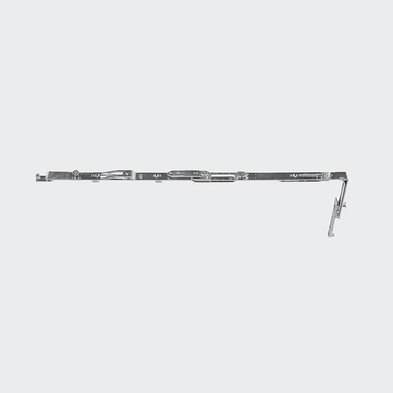 Schereneckumlenkung / Schüco VarioTec Silber | 400 mm