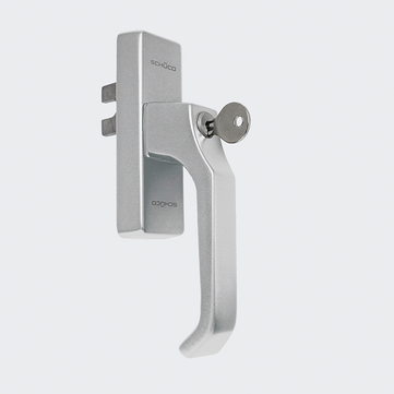 Fenstergriff, 214255 Silber (EV1)