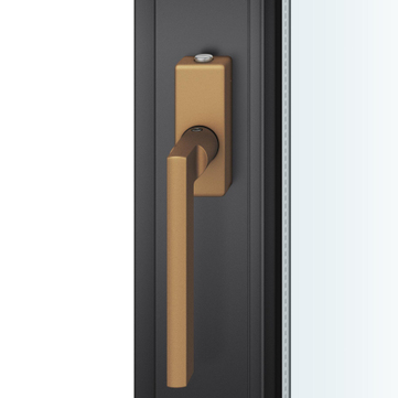 FSB 1035 Fenstergriff mit Knopfverriegelung 