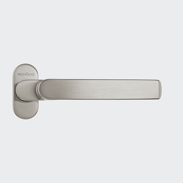 Türdrücker / Türgriff, gekröpft / Schüco 279640 Edelstahl | Gekröpft