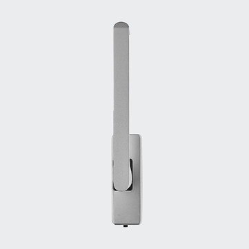 Fenstergriff Silber Look | DIN links