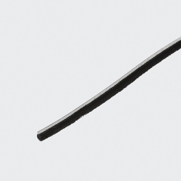 Bürstendichtung 4,75 mm Schwarz