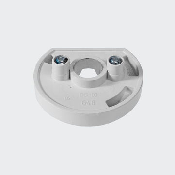 RC Befestigungsrosette RAL9010 (Reinweiß) | Links