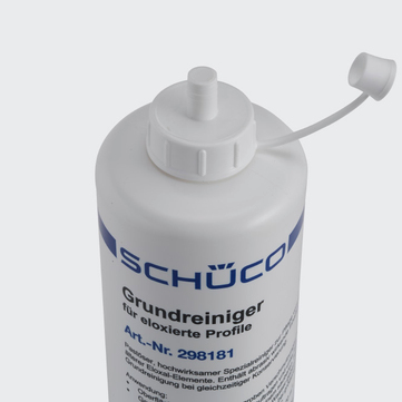 Grundreiniger für eloxierte Aluminium-Elemente 