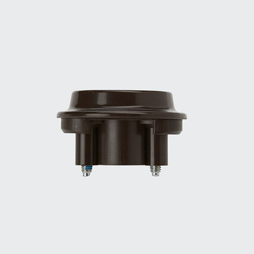 Griffrosette für Steckgriff, 21490400 Braun