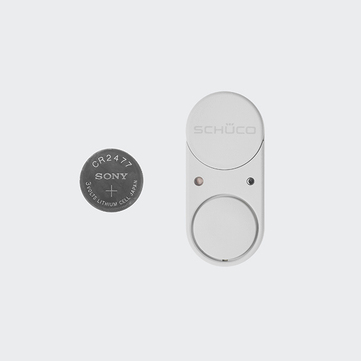 Schüco SoundGuard Glasbruchmelder Weiß