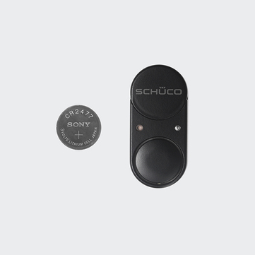 Schüco SoundGuard Glasbruchmelder Schwarz