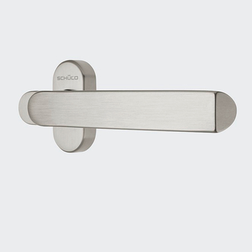Türdrücker / Türgriff, gekröpft / Schüco 279640 Edelstahl | Gekröpft