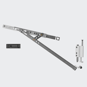 Drehkipp-Schere 130 kg Rechts | Verkehrsweiß