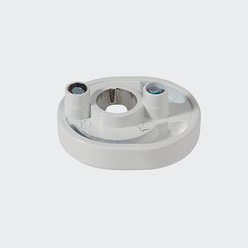 RC Befestigungsrosette RAL 9010 (Reinweiß)