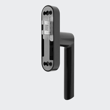 Fenstergriff RAL 9005 (Tiefschwarz)