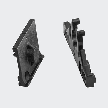 Stulp-Schnäpper (neuer Beschlag) Corona CT 70/SI 82 | Schwarz