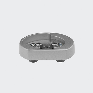 SmartActive Befestigungsrosette Edelstahl | Links