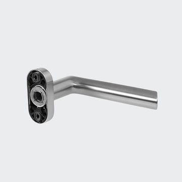 Türdrücker / Türgriff, gerade / Schüco 279639 Edelstahl | Gerade