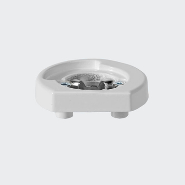 RC Befestigungsrosette RAL9010 (Reinweiß) | Links