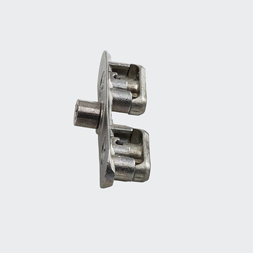 Mittenverriegelung verstellbar Silber