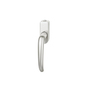 FSB 1023 Fenstergriff mit Knopfverriegelung Aluminium naturfarbig (0105)
