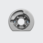 SmartActive RC Befestigungsrosette Silber | links