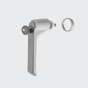 Fenstergriff, 234014 Silber