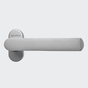 Türdrücker / Türgriff, gerade / Schüco 240152 EV1 (Silber) | Gerade