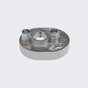 SmartActive Befestigungsrosette Silber