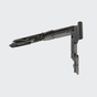 Dreh-Kipp-Schere Systembeschlag Schwarz | 250 mm