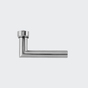 Türdrücker / Türgriff, gerade / Schüco 240037 Edelstahl (INOX)