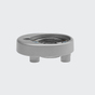 SmartActive Befestigungsrosette Silber