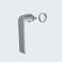 Fenstergriff, 234004 Silber