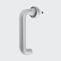 Fenstergriff, 234023 Silber