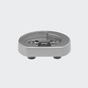 SmartActive Befestigungsrosette Edelstahl | Links